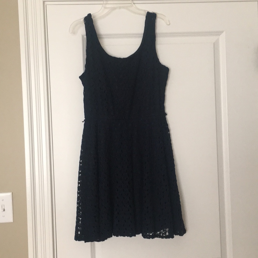 Navy lace dress!
